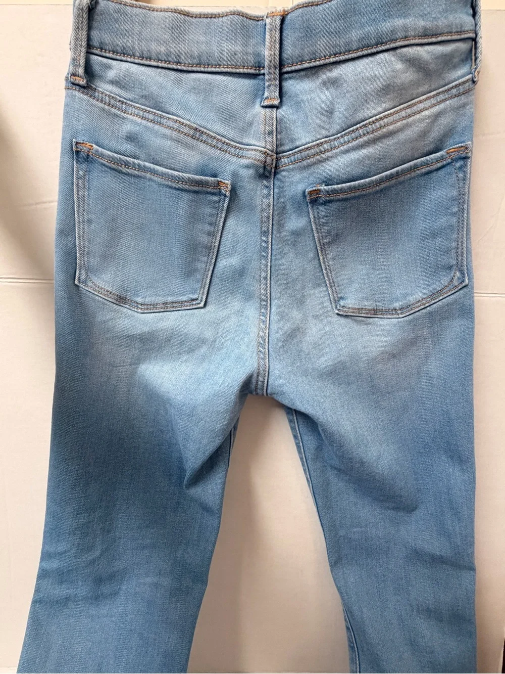 Light Blue girls Skinny Jeans - Classic Stretch Denim